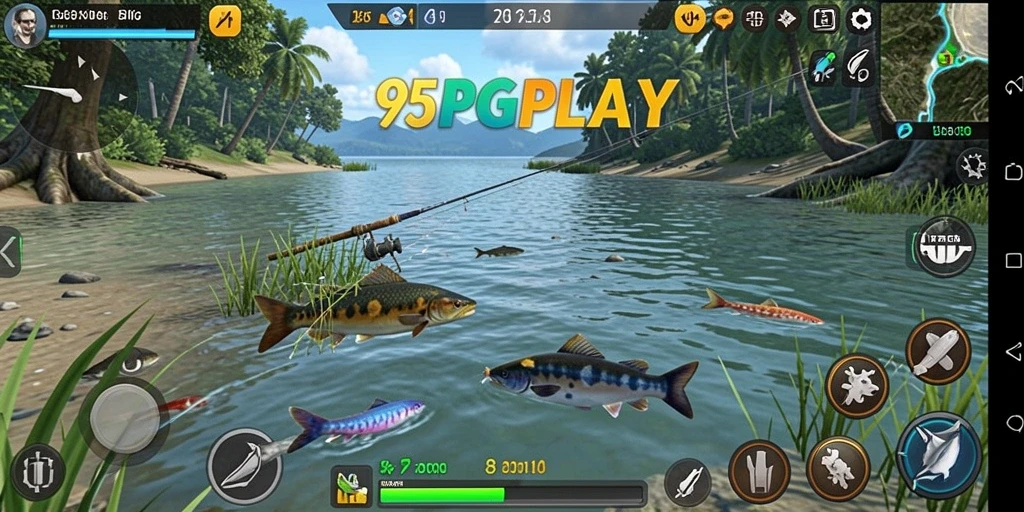 Tampilan gameplay Fishing yang mendebarkan di 95PGPLAY.