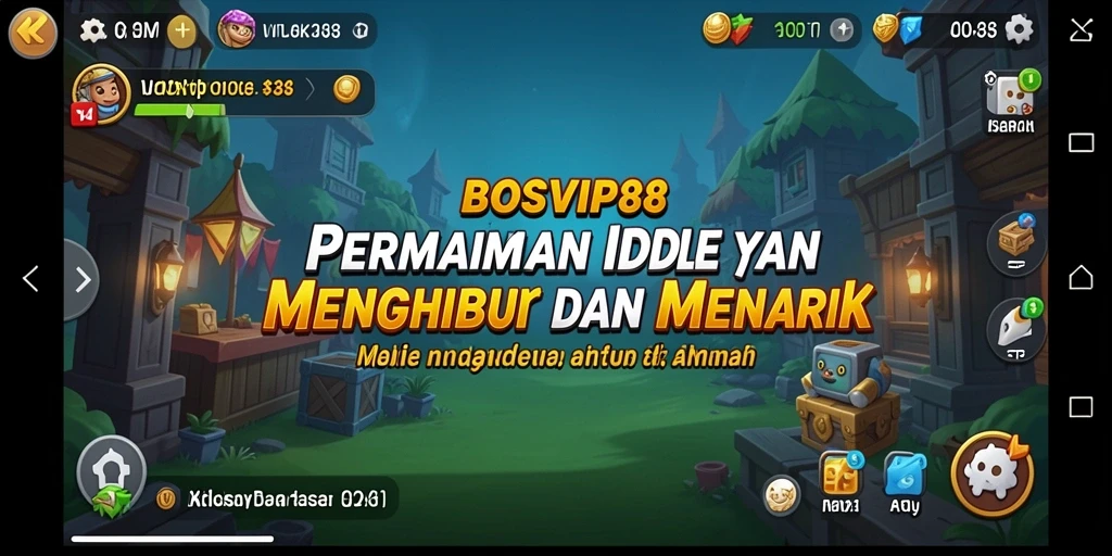 Tampilan gameplay BOSVIP88 yang menarik dan santai.