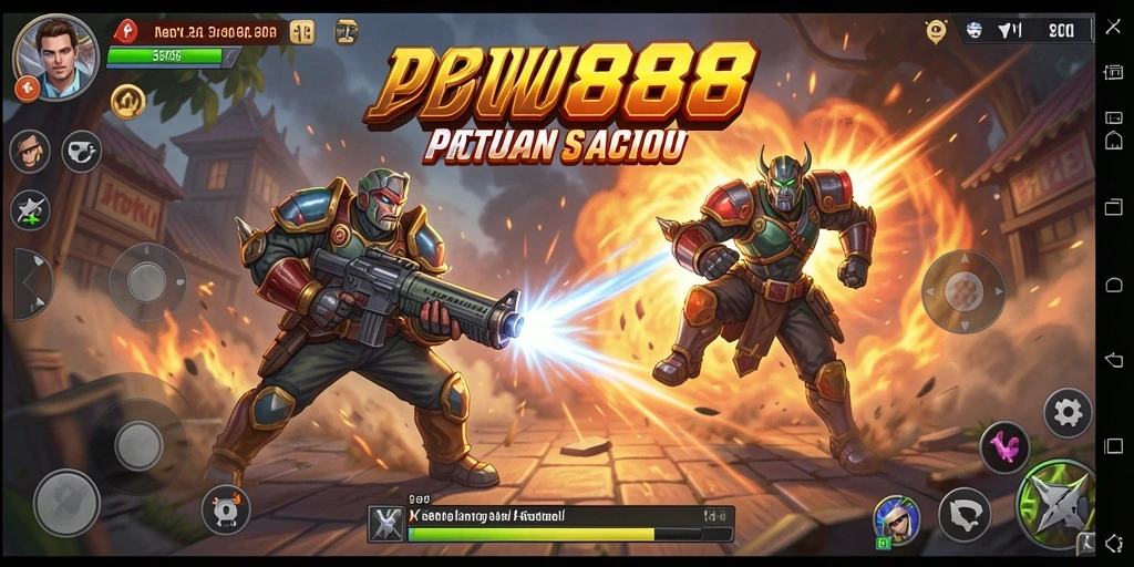 Screenshot gameplay BW888 yang penuh aksi dan petualangan.