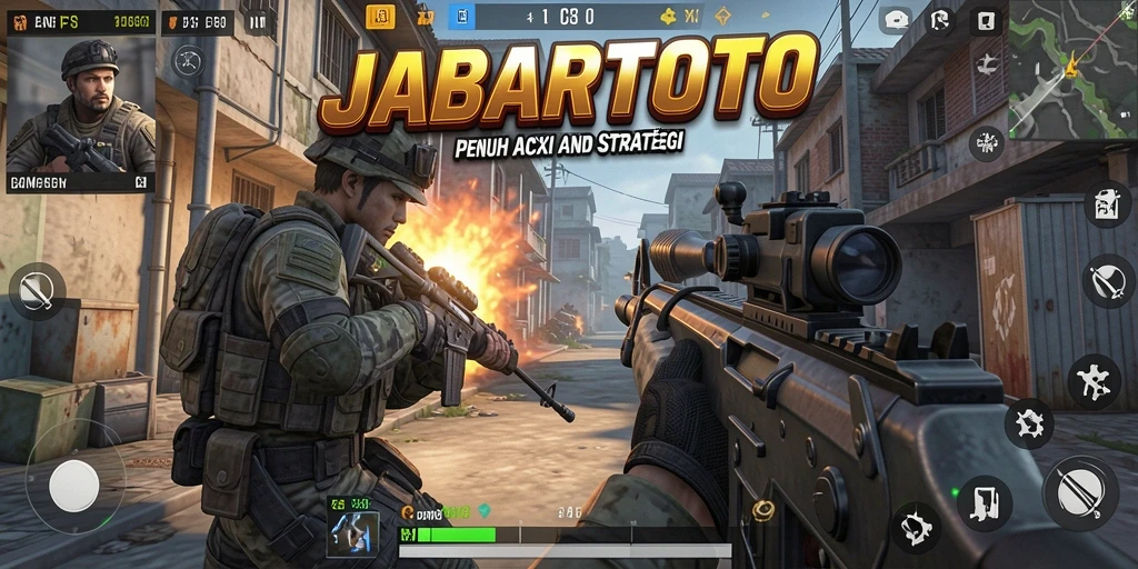 Tangkapan layar menampilkan aksi mendebarkan dari gameplay JABARTOTO.
