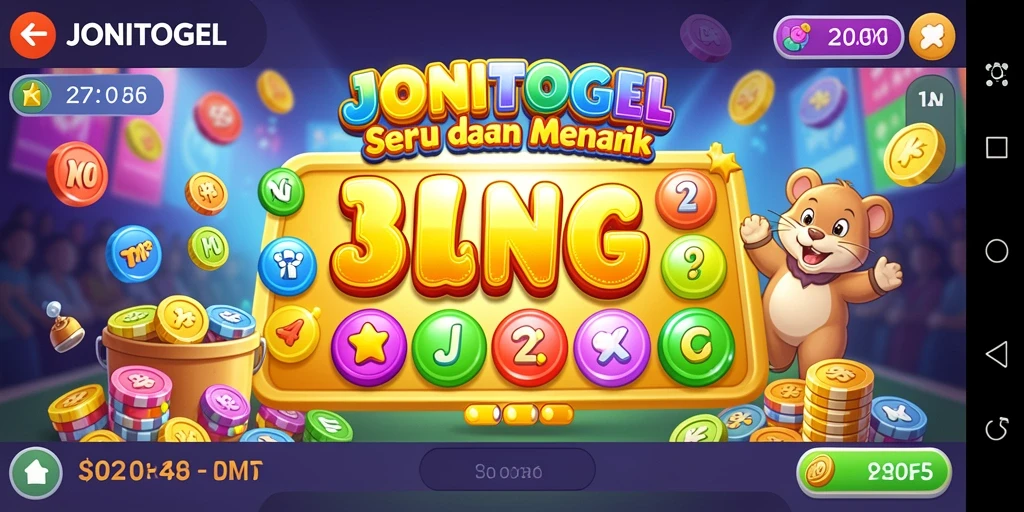 Gameplay seru dalam JONITOGEL yang penuh warna