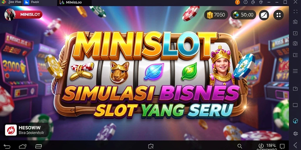 Tampilan screenshot menunjukkan gameplay kasino yang menarik.