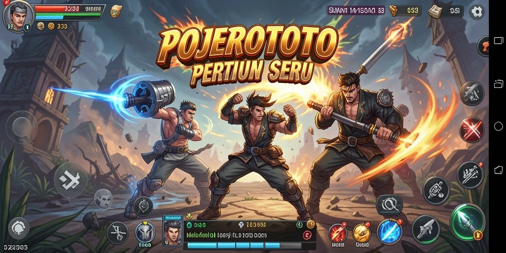 Gameplay seru dan grafis menakjubkan di POJEROTOTO.