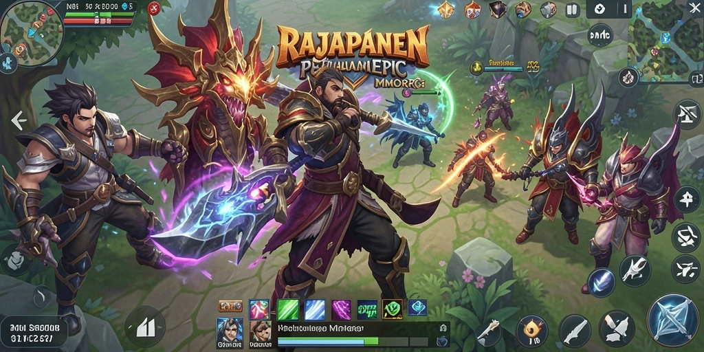 Screenshot menarik dari gameplay seru RAJAPANEN di dunia MMORPG.